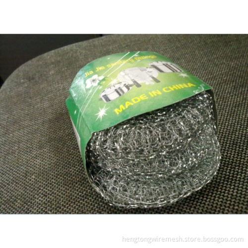 factory price and top quality stainless steel cleaning ball, galvanised wire mesh scourers